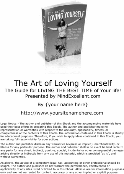 Product picture The Art of Loving Yourself - The Essential Guide!
